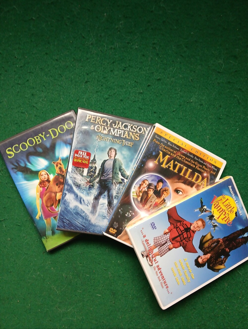 4 Kids Movie DVD Collection - Assorted Family Favorites